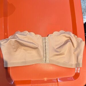 Seamless Tan Strapless Bandeau